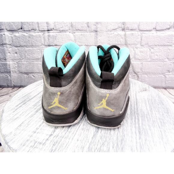 Air Jordan 10 Retro 30th "Lady Liberty" Dust/Metallic Gold-Black-Retro Men 9 - Picture 7 of 14